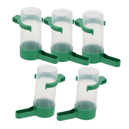 BAZEITFLOW 5stücke Teiliges Automatischer Wasserspender Für Vögel Wiederverwendbare Kunststoff-tränke Für Papageien Und Wellensittiche Installieren Langlebig Und Sicher Für Haustiere BAZEITFLOW 5stücke Teiliges Automatischer Wasserspender Für Vögel Wiederverwendbare Kunststoff-tränke Für Papageien Und Wellensittiche Installieren Langlebig Und Sicher Für Haustiere von BAZEITFLOW