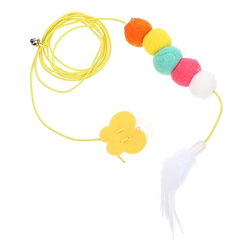 BAZEITFLOW Adjustable Hanging Cat Toy Interactive Cartoon for Indoor Play Present for Cats to and Engagement BAZEITFLOW Adjustable Hanging Cat Toy Interactive Cartoon for Indoor Play Present for Cats to and Engagement von BAZEITFLOW
