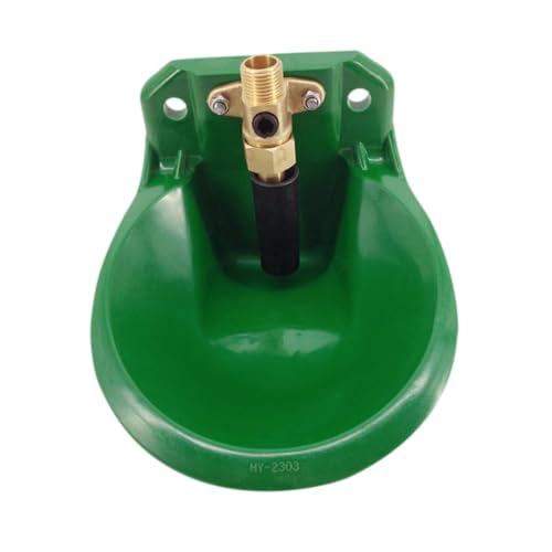 BAZEITFLOW Automatische Wasserschale für Schafe und Ziegen Grün Langlebiger Kunststoff mit Kupferventil Stabiler Wasserstand Wassersparender Tränkenapf für Nutztiere Wie Schaf Ziege Schwein BAZEITFLOW Automatische Wasserschale für Schafe und Ziegen Grün Langlebiger Kunststoff mit Kupferventil Stabiler Wasserstand Wassersparender Tränkenapf für Nutztiere Wie Schaf Ziege Schwein von BAZEITFLOW