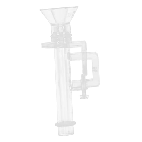 BAZEITFLOW Futterrohr für Aquarium Garnelen Futterspender Sinking Design Transparent Langlebiges Futterwerkzeug für Fischbecken Garnelenfüttern BAZEITFLOW Futterrohr für Aquarium Garnelen Futterspender Sinking Design Transparent Langlebiges Futterwerkzeug für Fischbecken Garnelenfüttern von BAZEITFLOW