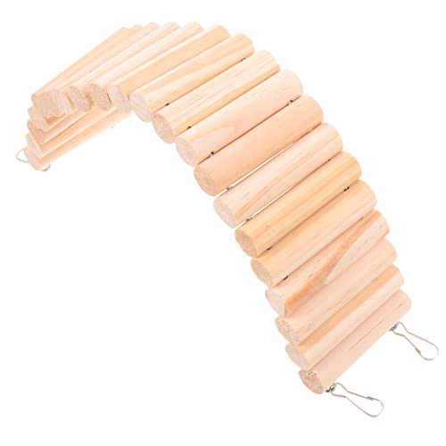 BAZEITFLOW Hamster Kletterleiter Aus Holz Langlebiges Spielzeug Für Nagetiere Multifunktionale Brücke Für Hamster Rennmäuse Und Ähnliche Haustiere Für Käfige Und Spielbereiche BAZEITFLOW Hamster Kletterleiter Aus Holz Langlebiges Spielzeug Für Nagetiere Multifunktionale Brücke Für Hamster Rennmäuse Und Ähnliche Haustiere Für Käfige Und Spielbereiche von BAZEITFLOW