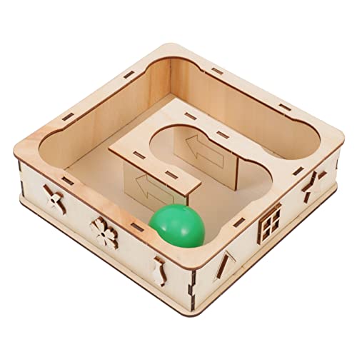 BAZEITFLOW Hamster Labyrinth aus Holz Tunnel und Plattform für Kleine Haustiere für Hamster Mäuse und Igel Fördert Bewegung und Spielspaß BAZEITFLOW Hamster Labyrinth aus Holz Tunnel und Plattform für Kleine Haustiere für Hamster Mäuse und Igel Fördert Bewegung und Spielspaß von BAZEITFLOW