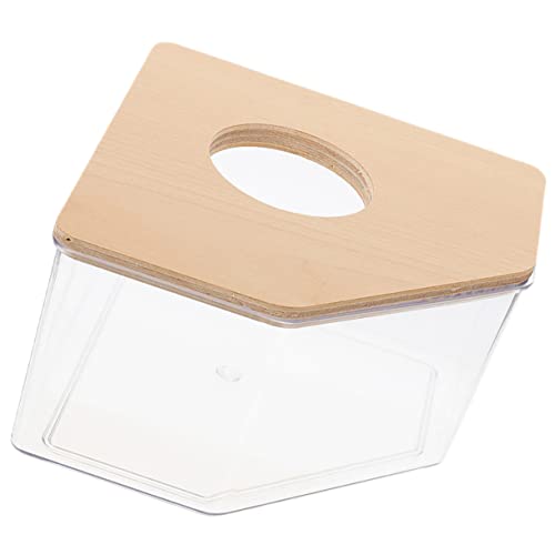 BAZEITFLOW Hamster Sandbad Box Transparente Badewanne für Kleintiere Geeignet für Chinchillas und Meerschweinchen für Spiel und Hygiene im Käfig BAZEITFLOW Hamster Sandbad Box Transparente Badewanne für Kleintiere Geeignet für Chinchillas und Meerschweinchen für Spiel und Hygiene im Käfig von BAZEITFLOW