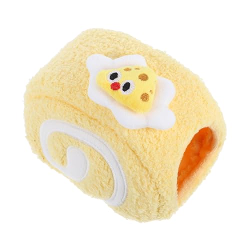 BAZEITFLOW Hamster Im Swiss Roll Design Winterbett Für Hamster Und Kleine Haustiere Abnehmbares Und Waschbares Versteck Gemütlicher Unterschlupf Für Nager BAZEITFLOW Hamster Im Swiss Roll Design Winterbett Für Hamster Und Kleine Haustiere Abnehmbares Und Waschbares Versteck Gemütlicher Unterschlupf Für Nager von BAZEITFLOW