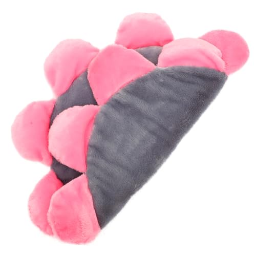 BAZEITFLOW Haustiermatte Animal Polster pet Bed hundebetten hundepolster Futtermatte für Haustiere Hundedecke Bausatz Katzenmatte für Haustierkäfig kleine Hunde Matte Stoff Grey von BAZEITFLOW