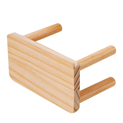 BAZEITFLOW Holz Hamster Plattform für Käfig Große Multifunktionale Kletterstation aus Hochwertigem Holz für Hamster und Chinchillas Fördert Spiel und Bewegung Langlebig BAZEITFLOW Holz Hamster Plattform für Käfig Große Multifunktionale Kletterstation aus Hochwertigem Holz für Hamster und Chinchillas Fördert Spiel und Bewegung Langlebig von BAZEITFLOW