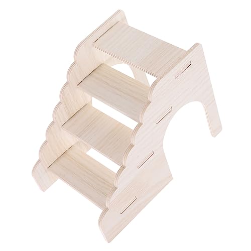 BAZEITFLOW Kletterleiter für Hamster und Chinchillas Holzspielzeug für Kleine Haustiere Verstellbar Robust für Käfige Geeignet Fördert die Körperliche Aktivität BAZEITFLOW Kletterleiter für Hamster und Chinchillas Holzspielzeug für Kleine Haustiere Verstellbar Robust für Käfige Geeignet Fördert die Körperliche Aktivität von BAZEITFLOW