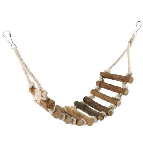 BAZEITFLOW Holz Vogel Leiter für Papageien Naturmaterialien Kletterleiter für Wellensittiche Nymphensittiche Kleine Vögel Sicheres und Kreatives für Vögel BAZEITFLOW Holz Vogel Leiter für Papageien Naturmaterialien Kletterleiter für Wellensittiche Nymphensittiche Kleine Vögel Sicheres und Kreatives für Vögel von BAZEITFLOW