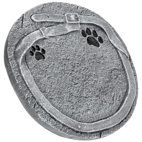 BAZEITFLOW Hunde-gedenkgrab Markierungen Gedenk- Hundedenkmal Spaniel Erinnerungsgeschenke Haustier-Hunde-denkmal Urne Für Die Einäscherung Von Haustieren Haustier-denkmal Kunstharz Grey von BAZEITFLOW