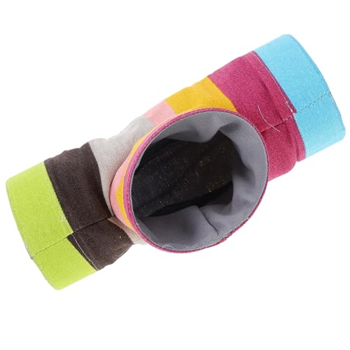 BAZEITFLOW Interaktiver Kleintier Tunnel Spielhaus für Hamster Meerschweinchen Kaninchen Bunter Versteck Spielplatz Fördert Bewegung und Erkundung Haustier Geburtstagsgeschenk BAZEITFLOW Interaktiver Kleintier Tunnel Spielhaus für Hamster Meerschweinchen Kaninchen Bunter Versteck Spielplatz Fördert Bewegung und Erkundung Haustier Geburtstagsgeschenk von BAZEITFLOW