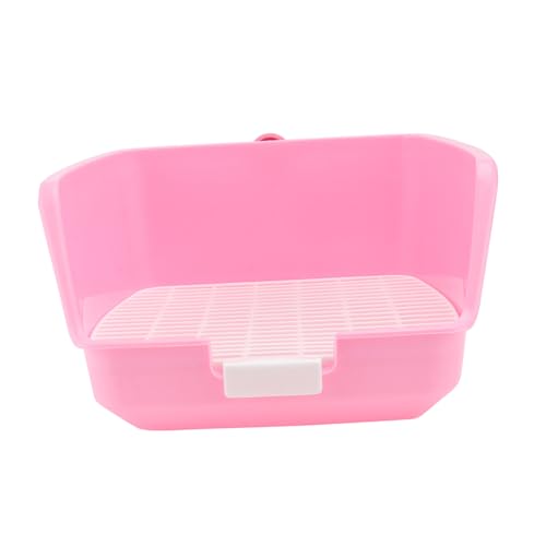 BAZEITFLOW Kaninchen Toilette aus Hochwertigem Spritz Urinal mit Leicht zu Reinigen Fest Verriegelbar Geeignet für Kleintierkäfige und Trainingsbereiche BAZEITFLOW Kaninchen Toilette aus Hochwertigem Spritz Urinal mit Leicht zu Reinigen Fest Verriegelbar Geeignet für Kleintierkäfige und Trainingsbereiche von BAZEITFLOW