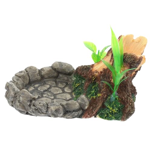 BAZEITFLOW Terrarium Futter Und Wasserschale Für Reptilien Natürliche Fress Und Trinkschale Für Schildkröten Schlangen Und Kleine Haustiere Für Innenhaltung BAZEITFLOW Terrarium Futter Und Wasserschale Für Reptilien Natürliche Fress Und Trinkschale Für Schildkröten Schlangen Und Kleine Haustiere Für Innenhaltung von BAZEITFLOW