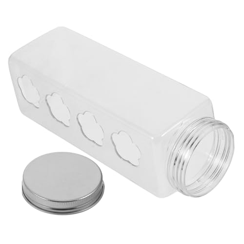 BAZEITFLOW Transparenter Futterautomat für Rutin Hühner Robuster Futterbehälter für Kleine Vögel Einfach zu Reinigende Futterstation mit Praktischem Flaschenverschluss für Fütterung von BAZEITFLOW Transparenter Futterautomat für Rutin Hühner Robuster Futterbehälter für Kleine Vögel Einfach zu Reinigende Futterstation mit Praktischem Flaschenverschluss für Fütterung von von BAZEITFLOW