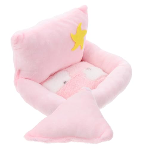 BAZEITFLOW Kuschelbett Für Kleintiere Plüsch Schlafnest Für Meerschweinchen Hamster Und Andere Haustiere Wärmeisolierte Bequeme Schlafumgebung Mit Kissen Für Kalte Wintertage BAZEITFLOW Kuschelbett Für Kleintiere Plüsch Schlafnest Für Meerschweinchen Hamster Und Andere Haustiere Wärmeisolierte Bequeme Schlafumgebung Mit Kissen Für Kalte Wintertage von BAZEITFLOW