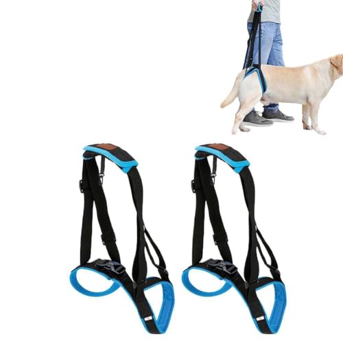 Hundegeschirr zum Heben, tragbares Hundeschlinge für Rücken und Beine, Unterstützung und Reha-Geschirr für schwache Hintern und Beine, Verletzungen bei Behinderungen von BBASILIYSD