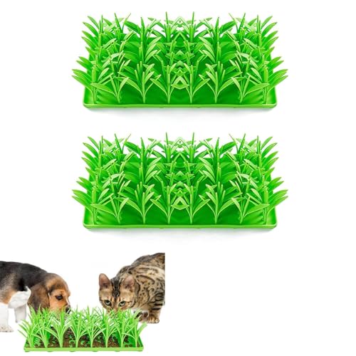 Silikon-Grasmatte für Katzen, Futtermatten, Schnüffelmatte für Hunde und Katzen, Schnüffelmatte für Hunde, Katzen, Schnüffelmatte, Napf und Nasenarbeitstraining von BBASILIYSD