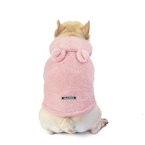 BBRS Hundeweste, Stoff, für den Winter, Rosa, Größe XL von BBRS