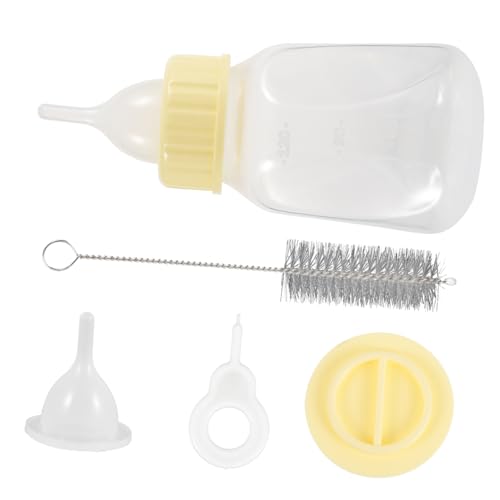 BCOATH 1 Satz Kleine Babyflasche für Haustiere pet Supplies haustierbedarf Haustierzubehör Flaschen zum Füttern von Katzen Kit für die Flaschenfütterung von Kätzchen Welpenflasche Plastik von BCOATH