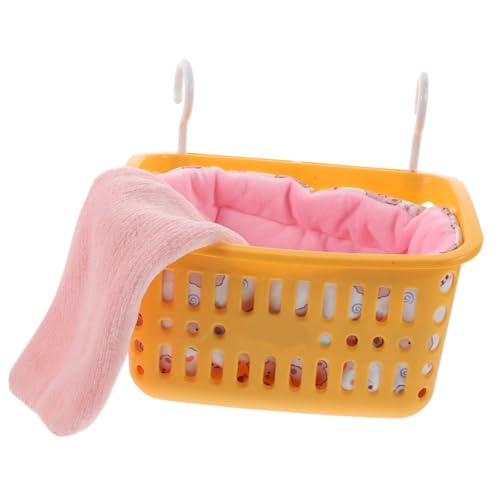 BCOATH 1 Satz Sugar Glider Hängematte Hasen-Accessoires Rattenkorb Guinea-Bett Kuschelsack Für Haustierbetten Frettchen Hängematte Rattenhamster Hausbett Kleines Haustier Nagetier Plastik von BCOATH