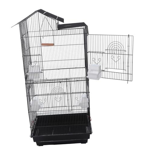 BCOATH 1 Satz Wellensittich Futterspender Sitzstangen Für Wellensittiche Meerschweinchen Käfig Montana Cages Wellensittich Zubehör Chinchilla Käfig Vogel Spielzeug Wellensittiche von BCOATH