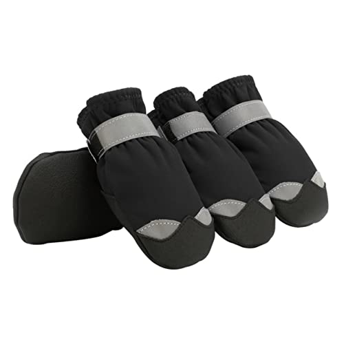 BCOATH 1 Set wasserdichte Haustierschuhe Für Welpen Regen wasserdichte Hundeschuhe Hunde Slip Sohle Haustier Slip Sohle rutschfeste Haustier Schuhe Schuhe Für Hunde Hunde von BCOATH