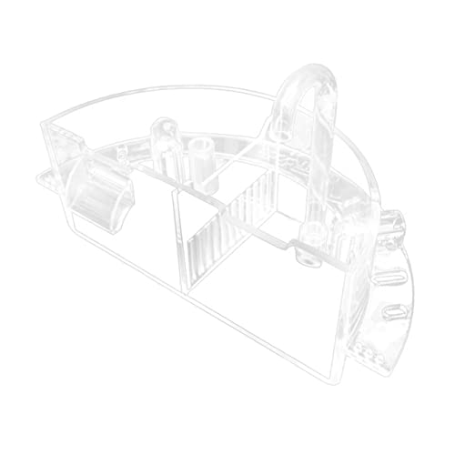 BCOATH 1 Stück 3 1 Runde Tank Luftreiniger Zubehör Hängende Pumpe Mini Filtration Externe Große Ebene Fisch Rieseln Klares Aquarium Transparent Tauchwasserfall Schildkröte Sauerstoff von BCOATH