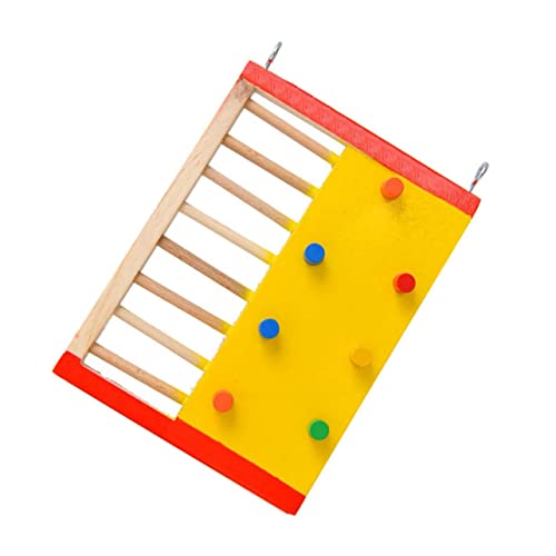 BCOATH 1stk Hamster Kletter Leiter Hamster Hamster Spielzeug Kletterleiter Für Kleintiere Hamsterrampe Haustier-trainingskäfig-Spielzeug Zubehör Für Kleintierkäfige Hölzern Haustierleiter von BCOATH