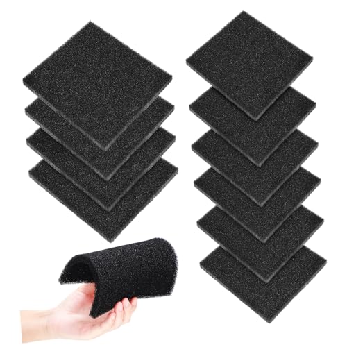 BCOATH 10Er Box Für Haustiere Katzentoilette Baumwollsieb Katzenstreu Pads Austauschbare Streu Haustierkäfig Pads Katzenstreu Teppich Hundeversorgung Schwarze Faser von BCOATH