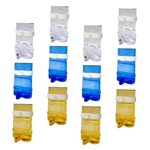 BCOATH 12Pcs Große Papagei Vogel Wasser Dispenser Auto Feeder Intelligente Pet Liefert für Käfig von BCOATH