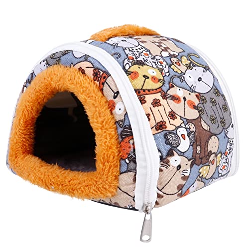 BCOATH 1Stk Haustiernest Hunde gemütliche Höhle Meerschweinchen-Winterkissen Katzenbett Hamsterhaus haustierbett pet Bed katzenhöhle Meerschweinchen Warmes Nest für Haustierbedarf von BCOATH