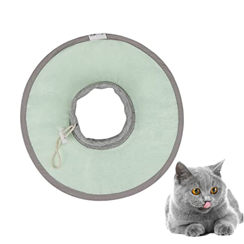 BCOATH 1Stk -Katzenhalsband Haustier-Schutzkragen Halskegel für Haustiere Welpe Katzen katzenhalsbänder Anti-Leck-Kragen Haustierwiederherstellungs-Katzenhalsband Green von BCOATH