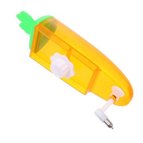 BCOATH 1Stk Trinkbrunnen Hamster trinkflasche Hasen wasserspender Futternapf für Haustiere Wasserspender für Kaninchen Hasentrinker Hasenbrunnen Futterautomat für Haustiere Plastik Yellow von BCOATH