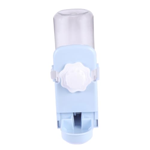 BCOATH 1Stk Wasserspender nager trinkflasche nagetier trinkflasche Wasserflaschen für Hamster Wasserflaschenspender für Hunde Wasserstation für Haustiere hängende Schwerkrafttränke Blue von BCOATH