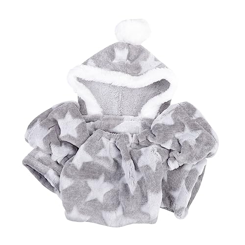 BCOATH 1stk Haustier-Pyjama Mäntel Schlafanzug Für Männer Kleider Nachthemd Herbst-Haustier-Outfit Haustierzubehör Lustige Haustierbekleidung Hunde-Pyjama Weihnachten Korallenvlies Plüsch von BCOATH