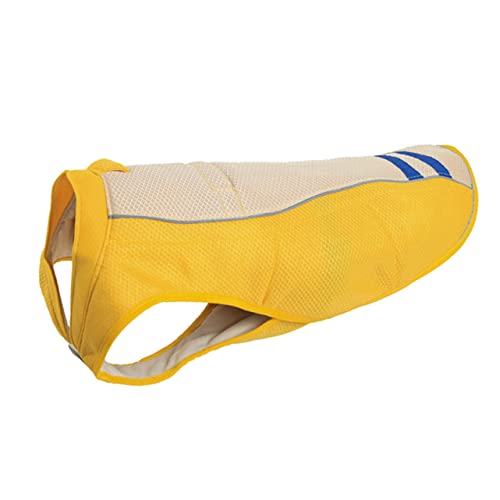 BCOATH 1stk Sonnenschutzweste Für Haustiere Atmungsaktive Weste Für Haustiere Hundekühlweste Für Große Hunde Hund Sommer Kühlweste Niedliche Kostüme Für Welpen Hundeweste Polyester Yellow von BCOATH