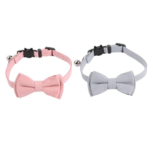 BCOATH Katzenhalskette Entzückendes Haustierhalsband Mit Schleife Verstellbares Für Weihnachtliches Haustierhalsband-Set BCOATH Katzenhalskette Entzückendes Haustierhalsband Mit Schleife Verstellbares Für Weihnachtliches Haustierhalsband-Set von BCOATH