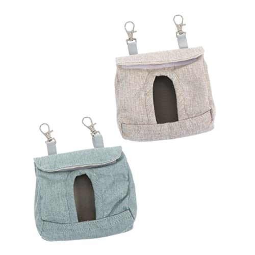 BCOATH 2st Kaninchen-heu-Tasche Heufutterautomat Für Meerschweinchen Futtersack Für Meerschweinchen Heu Hängende Lagerkrippe Kaninchen Heu Hamster Klein Stoff Lebensmittel Kleidersack von BCOATH