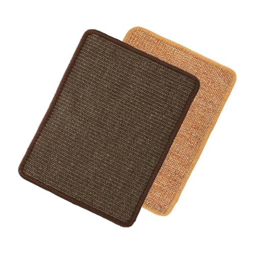 BCOATH 2st Sisal Katzen Griff Katzenschleifmatte Kratzmatte Für Katzen Kratzpads Aus Sisal Wandkratzer Für Katzen Kratzbrett Für Katzen Kratzteppich Für Katzen Kratzmatte Für Kätzchen von BCOATH