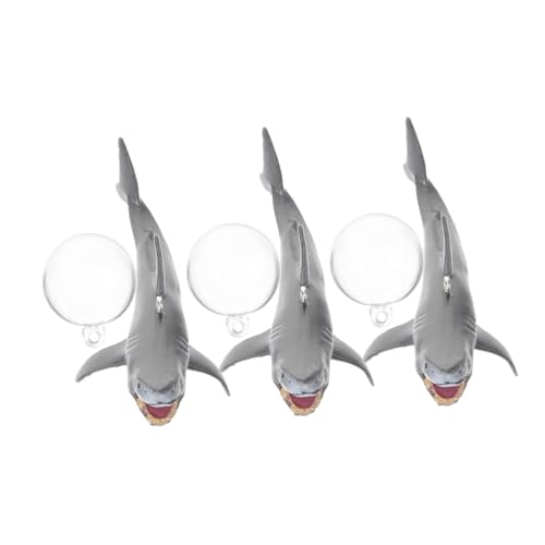 BCOATH 3 Sets Aquarium Hai Dekoration Aquarium Hai Dekoration Aquarium Charms Anhänger Aquarium Taucher Dekoration Aquarium Schwimmtier Taucher Aquarium Dekoration Schwimmendes von BCOATH