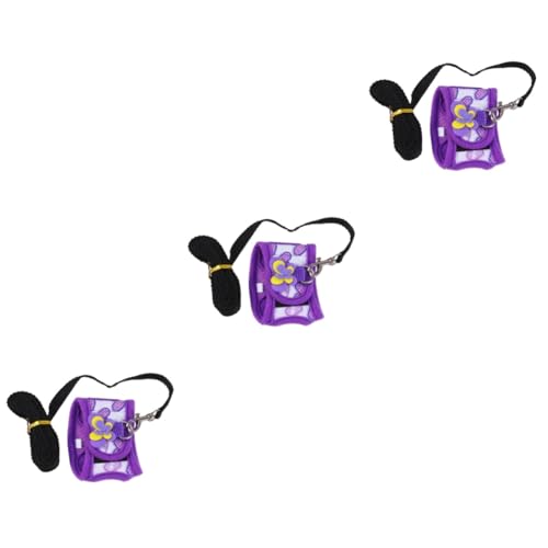 BCOATH 3St Haustier Geschirr pet Supplies haustierbedarf Chest Strap brustgurt Haustierleine kleines Hasengeschirr Hund kostüm Igelgürtel Kleines Haustiergeschirr Kleintiergeschirr von BCOATH