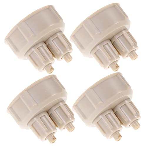 BCOATH 4pcs DIY Reaktor Aquarium Zubehör Oul Diffusor Zubehör Co2 Generator Cap Co2 Schnellschraubverschluss Aquarium Co2 System Kappe Flaschenverschluss Kohlendioxid Flaschenverschluss DIY Luft von BCOATH