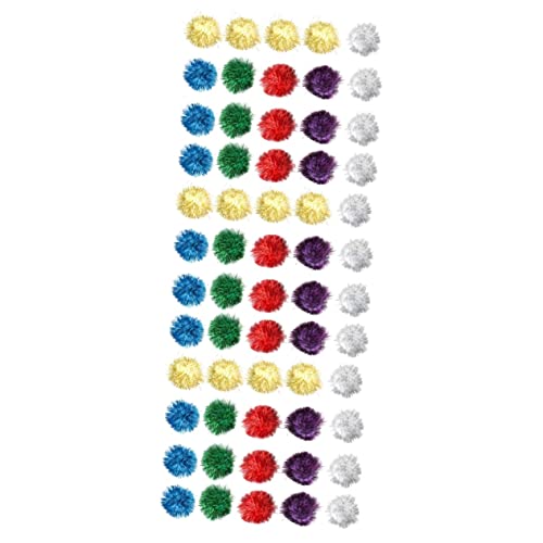 BCOATH 60 Stück Glitzernde Kugeln Spielzeug Für Kätzchen Spielzeug Für Kätzchen Kauspielzeug Für Katzen Spielzeug Für Kätzchen Kauspielzeug Für Katzen Spielzeug Für Katzen von BCOATH