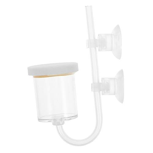 BCOATH Aquarium Luftausströmer Set Niederdruck Bubbler Stein Mit Luftschlauch Und Luftpumpe Für Optimale Sauerstoffversorgung Im Fischbecken Ideal Für Schnecken Und Aquarienornamente von BCOATH