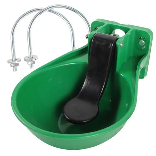 BCOATH Cow Waterer 1 Set Kunststoffbehälter Kuh Trinkwasserschale Automatische Wasserschale Rinder Wassertrog Rinder von BCOATH