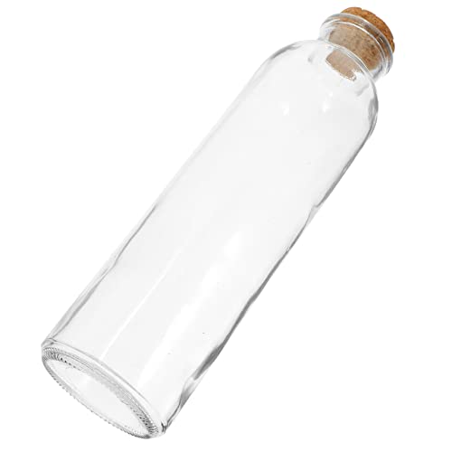 BCOATH Deko Flaschen DIY Terrarium Flasche Leerer Glasbehälter Für Mikro Landschaften Pflanzen Und Dekoration Zylindrischer Glasvase Für Kreative Gartenprojekte Und Wohnraumgestaltung Glasflasche von BCOATH