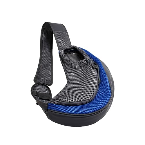 BCOATH Einzelne Umhängetasche Schultertasche Reisesicherer Sling-Bag-träger Vordertasche Für Haustiere Atmungsaktive Mesh-haustiertasche Handfreie Umhängetasche Für Haustiere von BCOATH