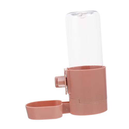 BCOATH Hängende Wasserzufuhr Wasserflasche Aus Guinea Faltbare Wasserflasche Hamster Hund Wasserflasche Hase Wassernapf Hängender Wasserspender Trinkbrunnen Für Haustiere Rosa Plastik von BCOATH