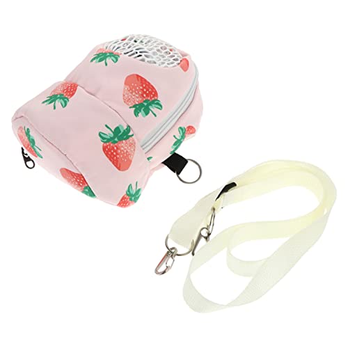 BCOATH Hamster Kleintiertransportbox Reisetasche Für Kleintiere Tragetuch Von Babys Reisekoffer Hamster Jahreszeiten Rosa Haustiertasche von BCOATH