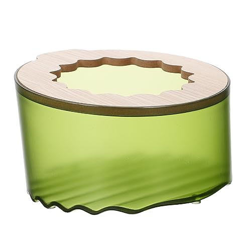 BCOATH Hamster Toilette Hamster klo Hamster sandbad Hamster Badezimmer Hamster zubehör Hamster Pflege Rennmaus Badezimmer Wannen Hamster-Sandbadehaus Hamsterbadewanne ABS， Green von BCOATH