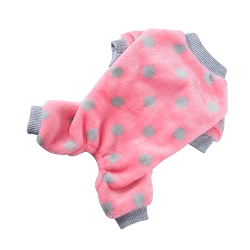 BCOATH Haustier Pyjama Haustier Hunde Warmhaltekleidung Haustiere Dekorative Kleidung Haustier Schlafpyjama Warmes Haustier Kostü Hundebekleidung Warmer Mantel Für Hunde Kalte von BCOATH